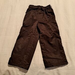 Jumping Beans boys size 3T brown mesh lined wind pants, EUC